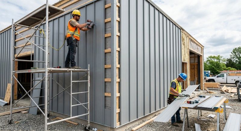 Aluminium Siding Installation in Marshall County, TN