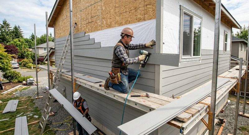 Cement Siding Installation in Lynchburg, TN