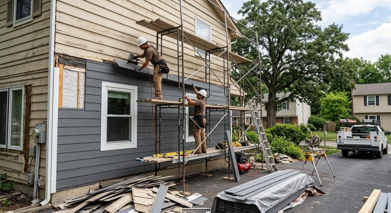 Cement Siding Installation in Marshall County, TN