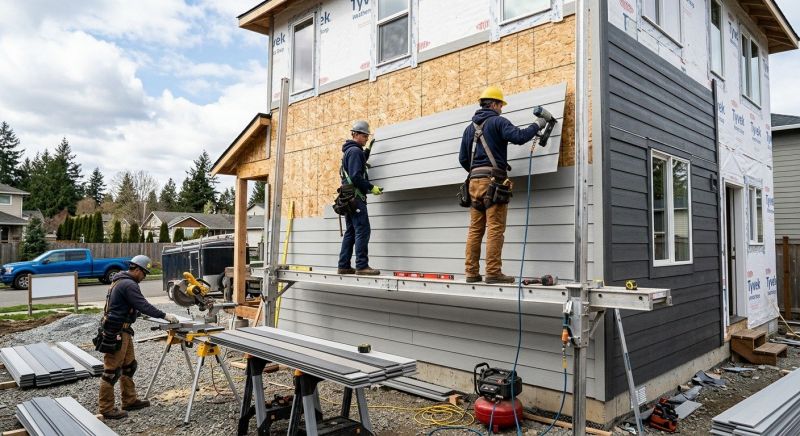 Cement Siding Installation in Marshall County, TN