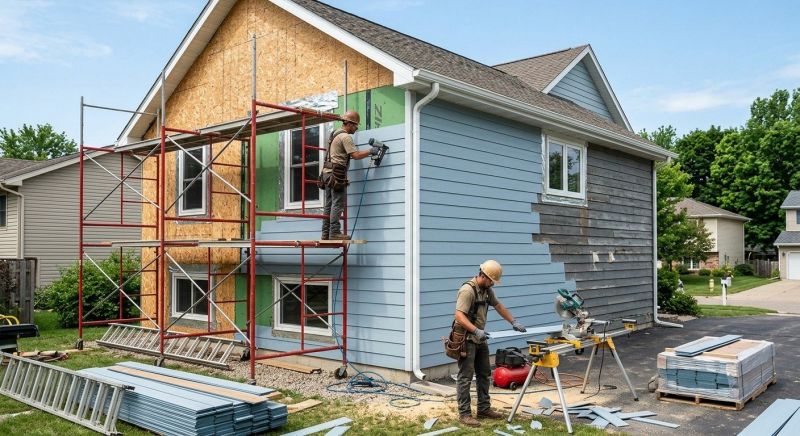 Cement Siding Replacement in Fayetteville, TN