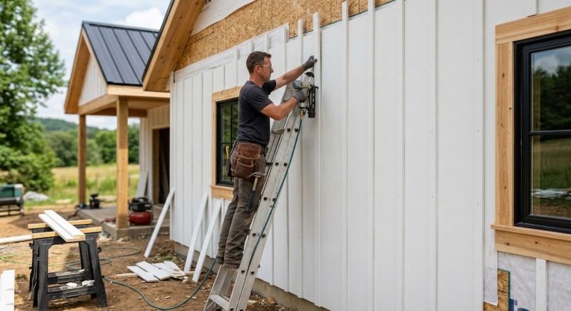 Clapboard Siding Installation in Fayetteville, TN