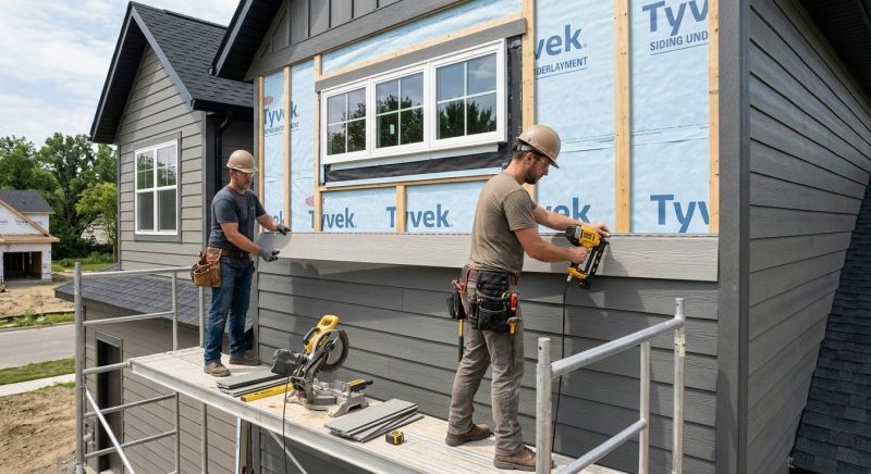 Composite Siding Installation in Lynchburg, TN