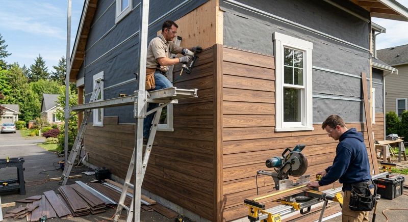 Engineered Siding Installation in Marshall County, TN