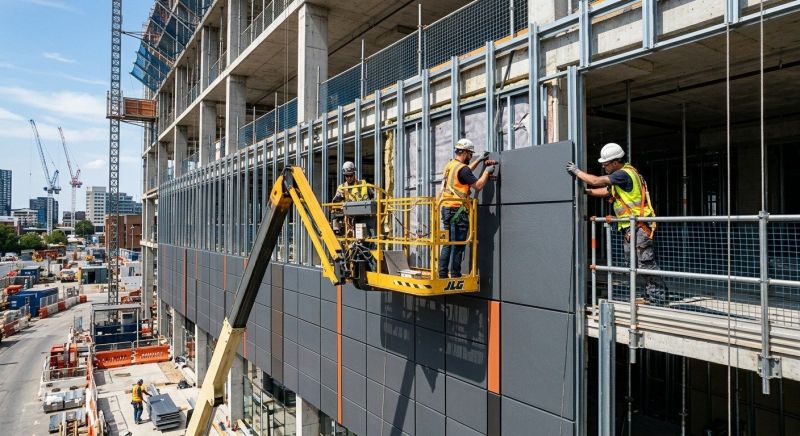 Facade Cladding Installation in Fayetteville, TN