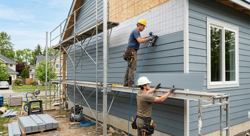 Fiber Cement Installation in Marshall County, TN
