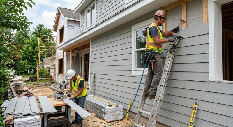Fiber Siding Installation in Harvest, AL