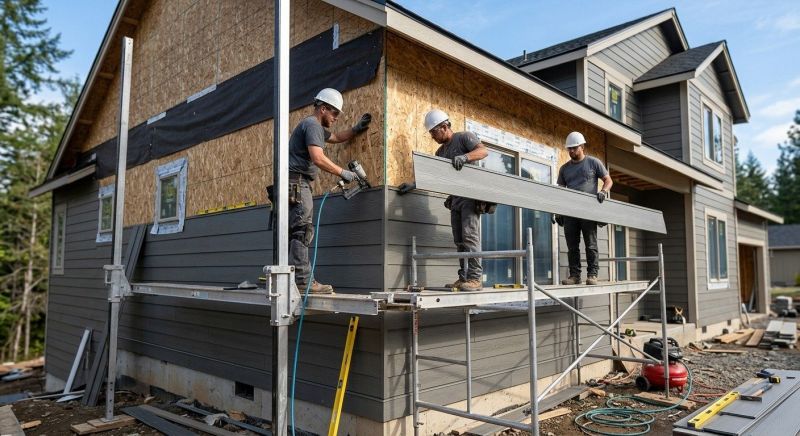Fiber Siding Installation in Fayetteville, TN
