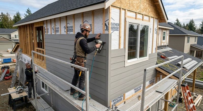 Fiber Siding Installation in Lynchburg, TN