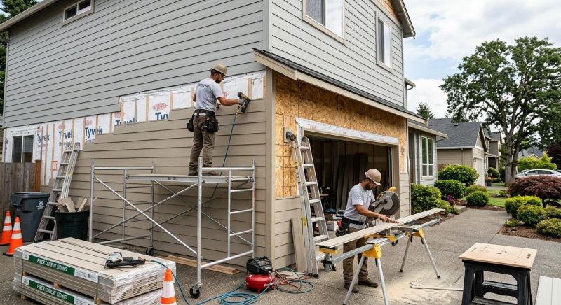 Fiber Siding Installation in Shelbyville, TN