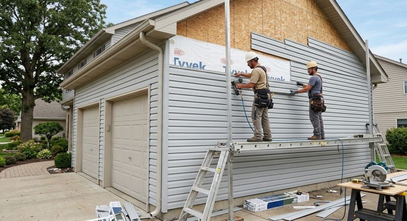 Garage Siding Installation in Fayetteville, TN