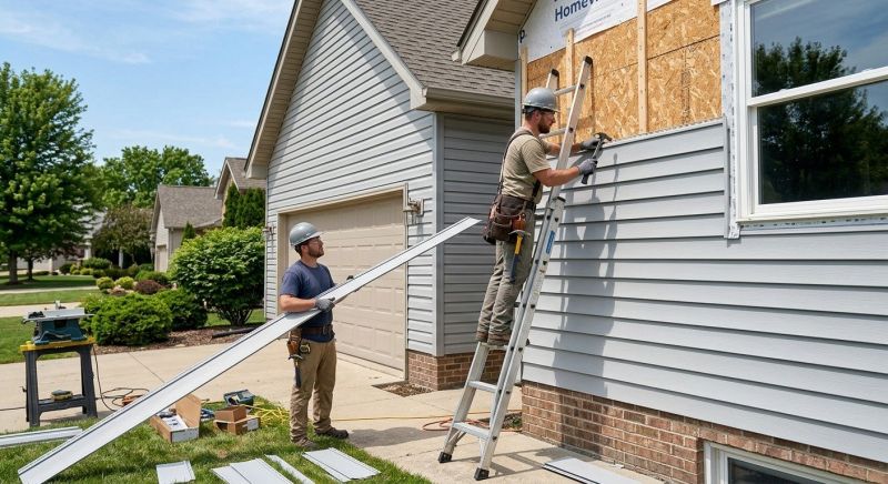 Garage Siding Installation in Fayetteville, TN