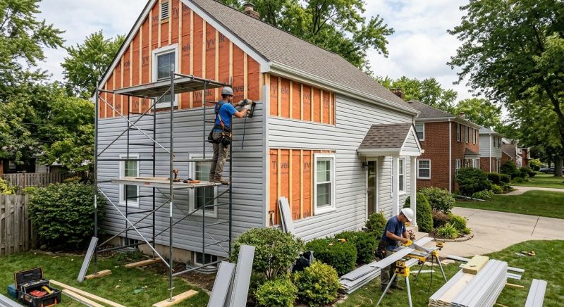 Horizontal Siding Installation in Fayetteville, TN