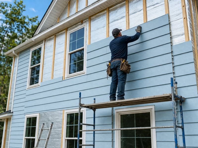 Insulated Siding Installation in Harvest, AL