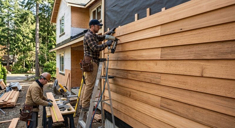 Rustic Siding Installation in Fayetteville, TN