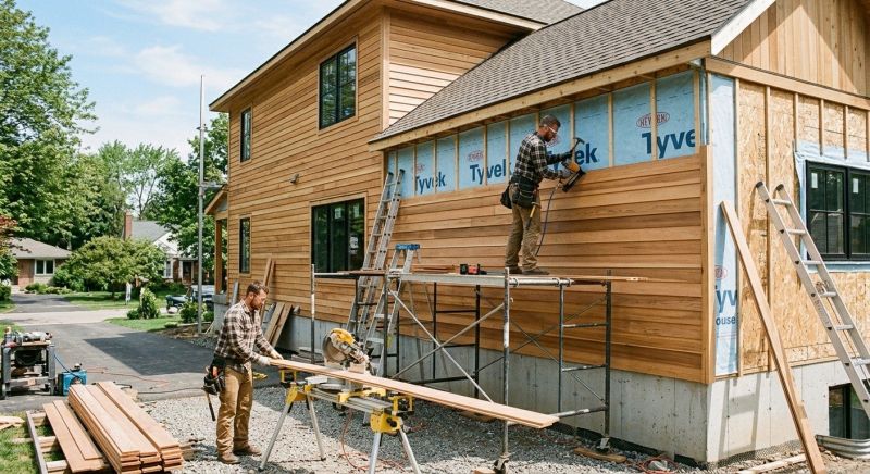 Rustic Siding Installation in Fayetteville, TN