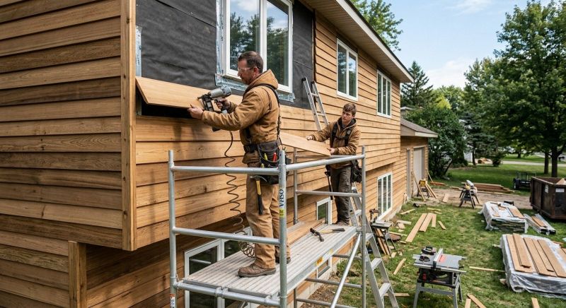 Rustic Siding Installation in Fayetteville, TN