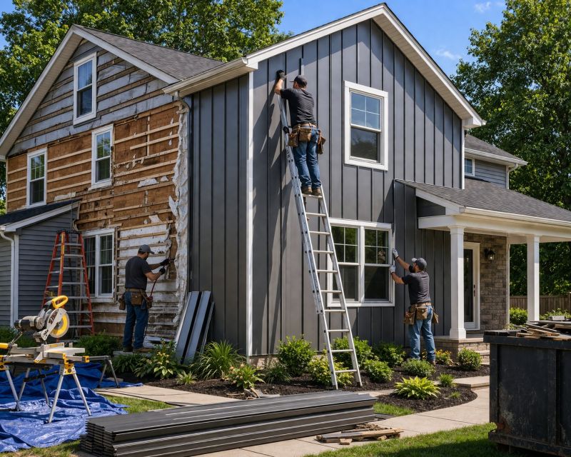 Siding Replacement in Fayetteville, TN