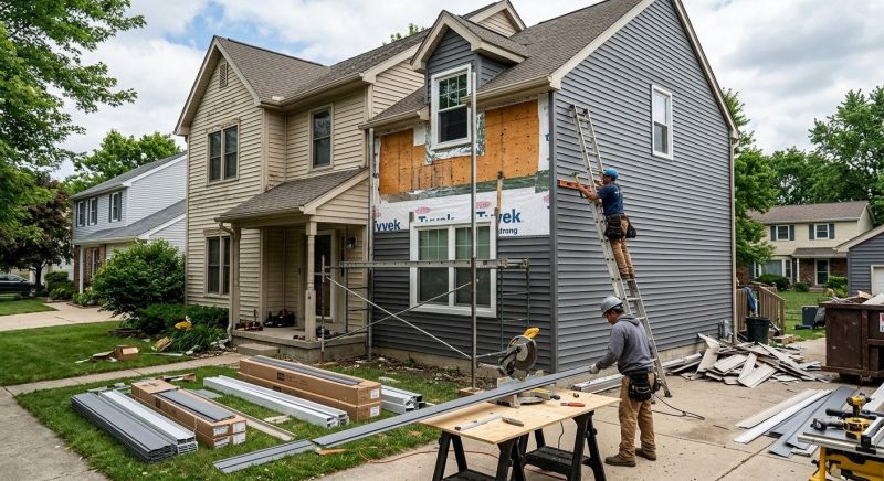 Siding Replacement in Marshall County, TN