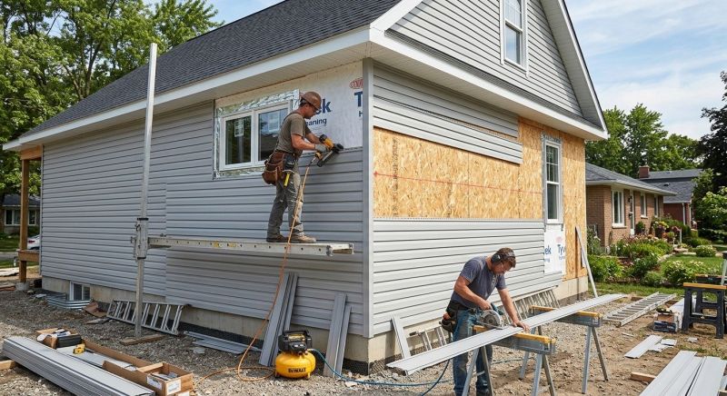 Vinyl Siding Installation in Marshall County, TN