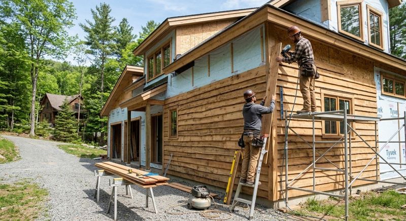 Wood Barn Siding Installation in Fayetteville, TN